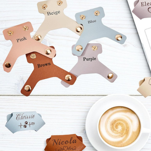 Stetoskop personalisasi nama <span class=keywords><strong>Tag</strong></span> pesona Portable PU kulit Custom LOGO stetoskop ID <span class=keywords><strong>Tag</strong></span> - Product Image 6