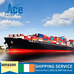 Tarifas de flete marítimo de China a Irlanda, agente de envío, servicio logístico, transporte de carga internacional
