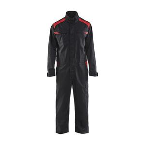 BLAKLADER - 605418009956C60 Ensemble industriel Noir/Rouge-SALOPETTE DE TRAVAIL EAN 7330509360576 - Product Image 1