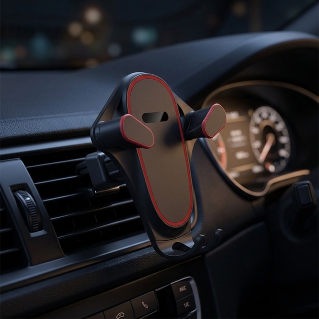 Universal Car Multipurpose ABS Phone Bracket Holder Stand 360 Degree Rotation Mobile Phone Mount