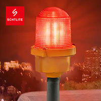 FLÈCHE Diffuseur en verre Flash d'aéroport Balise d'obstruction de tour d'aéroport Voyant d'avertissement à LED unique