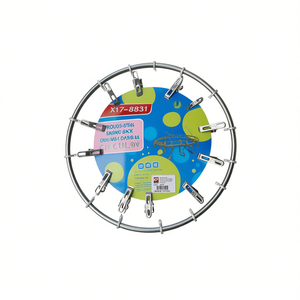 ราวตากผ้าทรงกลม X17 8831 ราวแขวนผ้าโลหะทรงวงกลมสำหรับใช้ภายในและภายนอกอาคาร - Product Image 1