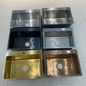 <span class=keywords><strong>Fregadero</strong></span> de acero inoxidable 6045, <span class=keywords><strong>fregadero</strong></span> de cocina para lavar platos, diseño moderno y personalizado - Product Image 1