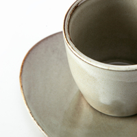 Mug à café en céramique vintage de 16 oz, fait main à Chaozhou, personnalisable, pour le dîner de Noël, émaillé sans vernis, givré, en vrac