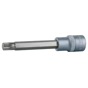 ULTIMATE®XZN®1/2 \ "Chrome Bit Sockets M8 Destornillador con características cuadradas y hexagonales Sistema de medición métrica L.110mm - Product Image 1