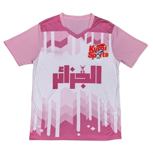 Maglia da Calcio Sportiva e per il Tempo Libero in Poliestere 100% ad Asciugatura Rapida e Traspirante, Nuova Collezione 2526 <span class=keywords><strong>Marocco</strong></span>, <span class=keywords><strong>Tunisia</strong></span>, Algeria - Vendita Calda - Product Image 3