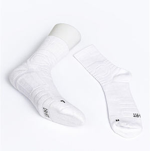 전문가용 맞춤형 로고 남성용 농구 양말, 미드 타월 솔 두꺼운 스포츠 크루 애슬레틱스 양말 - Product Image 6