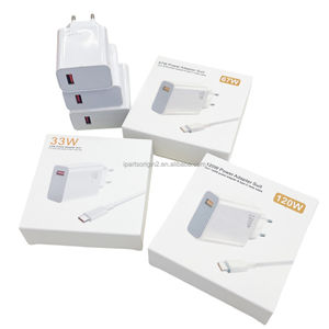 Adaptateur de charge flash 67W EU US Standard pour tête de chargeur Xiaomi Redmi 120W Ultra Fast Flash Charging Gallium Nitrure - Product Image 2