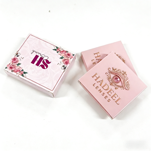 <span class=keywords><strong>2026</strong></span> 맞춤형 재활용 가능 화장품 콘택트 렌즈 단단한 크래프트 손잡이 UV 코팅 맞춤 디자인 - Product Image 1