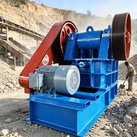 Maquinaria de Minería de Oro de Alta Eficiencia, Trituradora de Mandíbulas PE400*600 para Plantas de Trituración de Oro, Granito, Basalto, Piedra Caliza y Cuarzo