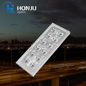 Nuova guarnizione ottica di iniezione illuminazione lampione stradale di inondazione modulo trasparente stampo lenti a Led lampada a luce di percorso lente a LED - Product Image 2