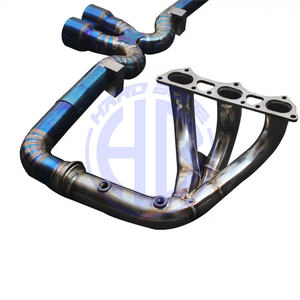 Tubo de escape recto de titanio de fábrica para Porsche 911 991/991.1 GT3 RS 4,0 2015-2018 Sistema de tubos de escape de carreras - Product Image 4