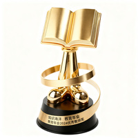 Fabricant Support Free Design Metal Gold Trophy Awards Trophée personnalisé Taille Trophée en métal Design personnalisable