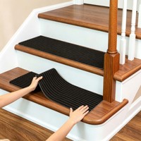 Tapis d'escalier silencieux auto-adhésif insonorisant de haute qualité pour usage commercial – Vente en gros
