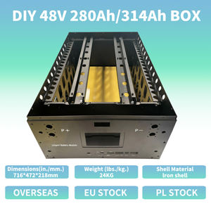 Kit de batterie LiFePO4 51,2 V 15 kWh en stock en Europe - 16S 280Ah/314Ah avec PB2A16S20P V19 et écran 4,3 pouces pour projets de bricolage - Product Image 4