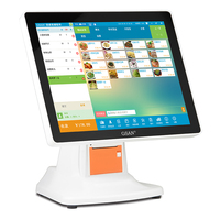Sistema pos táctil profesional todo en uno, software WIN, máquina registradora, terminal de sistema 15 POS para salón de belleza