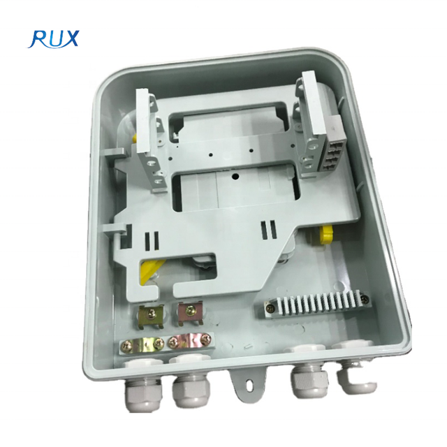16 Core FTTH Fiber Distribution Box Terminal Optical with 1*16 PLC Splitter Box for Telecommunication