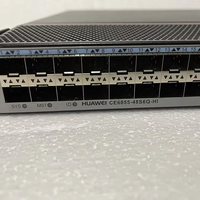 Switch Data Center Seri CE6800 Bekas CE6855-48S6Q-HI (48 Port 10G SFP+, 6 Port 40GE QSFP+ 2*FAN Box Dengan Kipas dan Modul Daya)