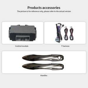 EASYGUARD - Manijas Cromadas para Puerta con Acceso Táctil y Sistema de Entrada sin Llave, Compatible con Toyota Camry con Botón de Encendido OEM - Product Image 2