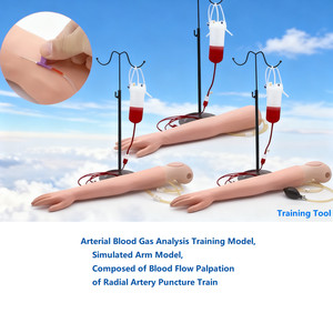 Modello di Addestramento per Analisi del Gasometro Arterioso, Modello di Braccio Simulato, Composto da Palpazione del Flusso Sanguigno e Addestramento alla Puntura dell'Arteria Radiale - Product Image 2