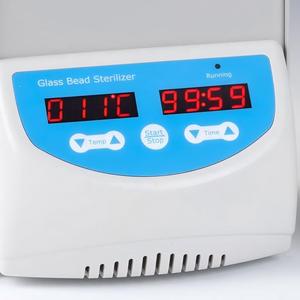 Esterilizador de cuentas de vidrio médico HTSY para hospitales veterinarios, con contenedor interior de acero inoxidable 300-H y controlador de temperatura preciso - Product Image 4