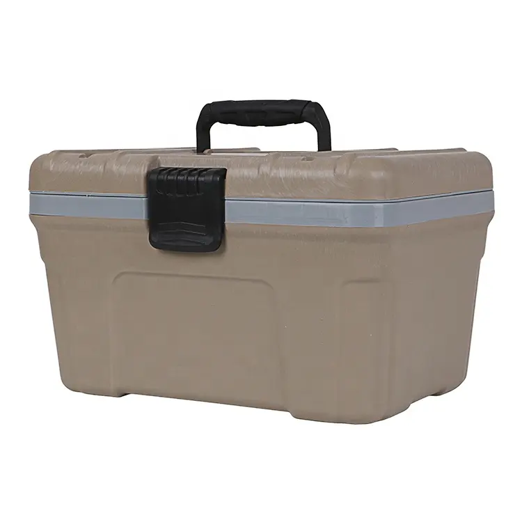 Custom logo 12qt ice chest injected thermal lunch cooler box for picnic, drinking Outdoor waterproof storage box