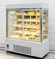 Vitrine à gâteaux verticale réfrigérateur grande capacité réfrigérateur vitrine réfrigérée