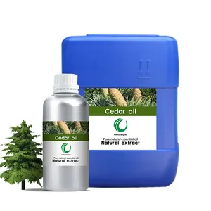 High Quality Best Seller Wholesale Cedar Essential Oil Fragrance Natural Oil Used to Raw Materials for Making Medicinal Herbs