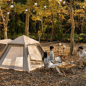 Carpa Inflable Automática Personalizada de Fábrica 240x240x175cm, de Una Sola Capa, Portátil, para Campamento al Aire Libre, Impermeable 1500mm - Product Image 4