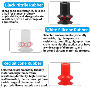 Промышленные гофрированные присоски JXD B5/8/10/15 мини силиконовые присоски, коррозионно-стойкие и износостойкие - Product Image 5