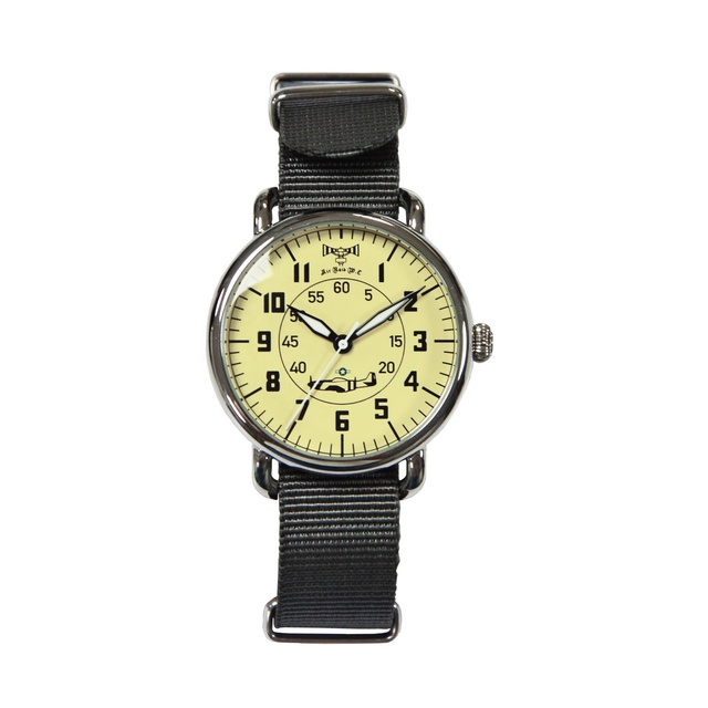OEM Private Label Custom Super Luminous Yellow Face Leather Automatic Modern Watches