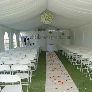 Barraca de casamento 30x60 grande capacidade elegante para a moda de eventos barraca personalizada