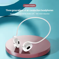 Vente Chaude Pro Air Écouteurs sans Fil à Conduction Osseuse Commande Tactile Casque Sportif BT 5.3 Conception Supra-Auriculaire