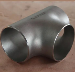 Tee Reductor de Acero Inoxidable 304/316, Soldadura a Tope, Estándar DIN, Baja Presión, Resistente a la Corrosión, para Petroquímica - Product Image 1