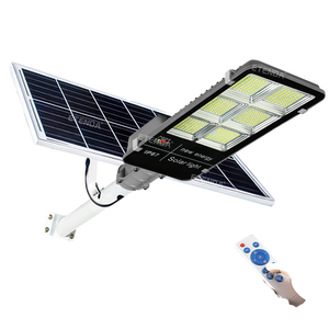 Top Quality 100W 200W 300W 400W Outdoor Remote Control Solar LED Street Light IP65 Waterproof with Solar PV Panel CE Cer