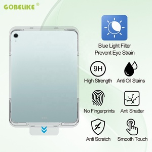 Protection d'écran en <span class=keywords><strong>verre</strong></span> <span class=keywords><strong>trempé</strong></span> anti-lumière bleue facile à appliquer 13 pouces. 11 pouces. Protection d'écran pour iPad Pro 8ème, 9ème et 10ème génération M5 M4 M3 - Product Image 2
