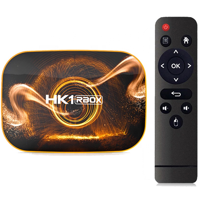 Android 10.0 TV Box HK1 RBOX RK3318 - 4GB RAM, 32GB Storage, 4K