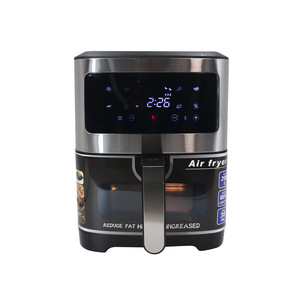 Freidora de Aire Inteligente de Gran Capacidad, Moderna, de Acero Inoxidable, Multifuncional, con Pantalla LED, Fácil de Limpiar, Cuadrada, Táctil, para el Hogar, Estándar UE y EE. UU. - Product Image 2