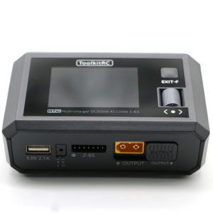 Toolkitrc M7AC 100W ac/ 300W DC เอาต์พุต XT30อินพุต XT60 2-6S ตัวชาร์จแบตเตอรี่ลิเธียมสมดุลโลหะ380g สำหรับโมเดลเครื่องบิน/โดรน - Product Image 2