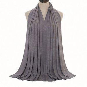 Muslim Women Hijab <b>Islamic</b> Scarf <b>Canvas</b> Breathable Fashion Malaysia Polyester 1 Opp Bag Model 1028 - Product Image 6