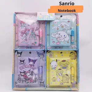 2025년 A7 노트북 세트, 귀여운 소녀 만화 애니메이션 양장본 휴대용 다이어리, 초등학생용 작은 상품 선물 - Product Image 6