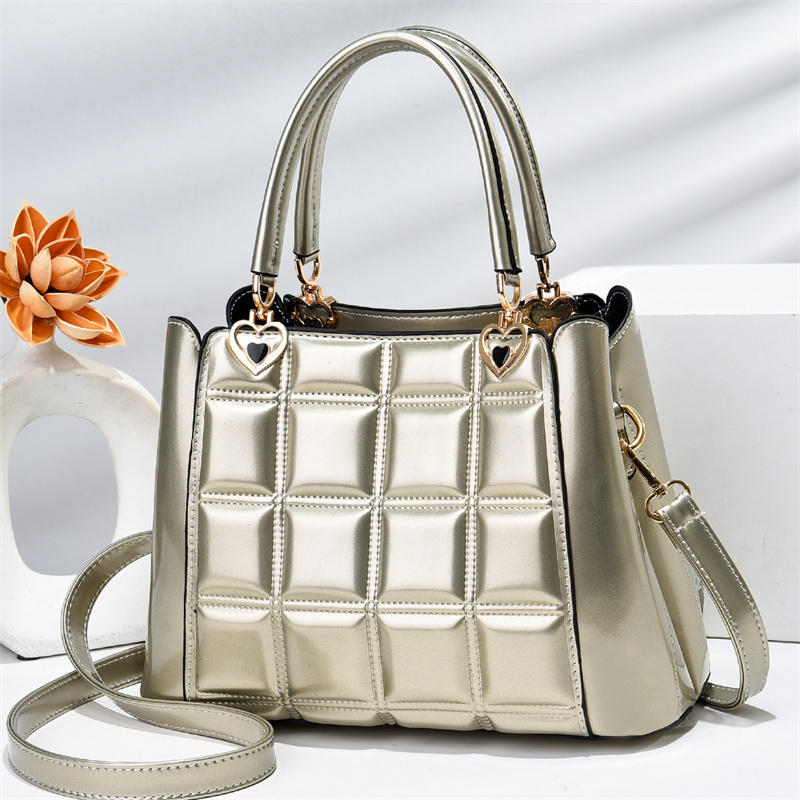 Gros mode premium plaid texture messenger sac fabricant luxe sacs à bandoulière pas cher polyvalent sacs à main