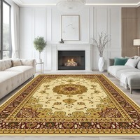 Tapis et carpettes modernes fabriqués à la machine sur mesure en Chine, durables, antidérapants, lavables, pour salon, tapis de salon