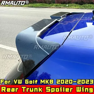 Golf MK8 Body Kit Rear Roof Spoiler <b>Splitter</b> Glossy Black Sport Style Roof Wing for VW Golf MK8 2020-2023 Car Accessories - Product Image 4