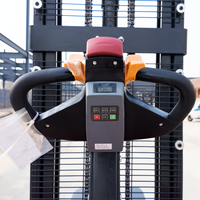 Chariot élévateur électrique robuste à charge rapide avec batterie lithium-ion personnalisée de 2000 kg et capacité de 3 tonnes pour utilisation en quai de chargement