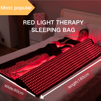 Tapis de yoga et couverture de luminothérapie rouge intégrale 2520 LED 660nm 850nm proche infrarouge pour soulagement de la douleur et relaxation