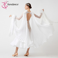 B-23106 personnalisé nouvelle robe de danse de salon standard international robes de danse de salon en soie perlée de haute qualité à vendre