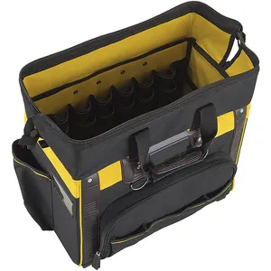Bolsas de herramientas enrollables de poliéster, OEM 1680D, fácil de llevar, con ruedas, organizador, bolsa de almacenamiento de herramientas, carrito