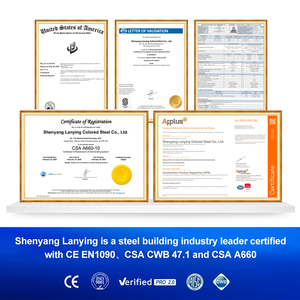 อาคารโครงสร้างเหล็กสำเร็จรูปคลังสินค้าขนาดเล็กราคา - Product Image 4