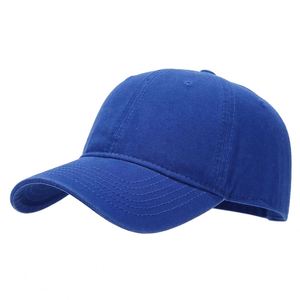 Gorra de Béisbol de Algodón Lavado de Alta Calidad, Colores Sólidos, Corona Suave, Logotipo Personalizado Disponible, Gorra Deportiva, Venta al Por Mayor - Product Image 3